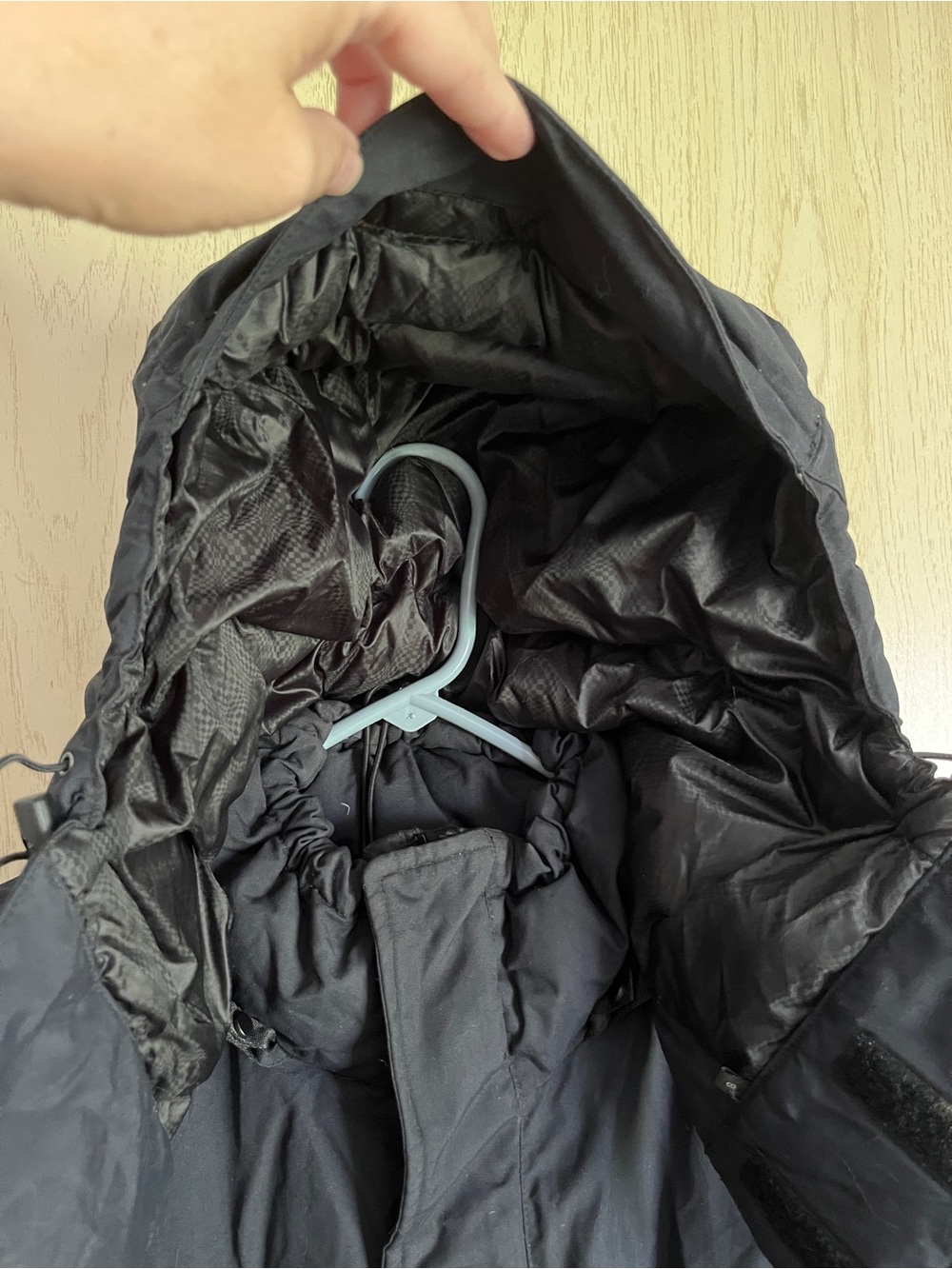 MARMOT Mens Yukon Classic Down Black Parka Waterproof 650 Fill Sz Xl $400 Sz S - Picture 6 of 15